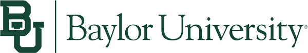Baylor University logo in green