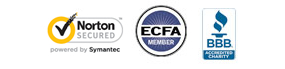 VeriSign secured, ECFA Member, Charity Navigator Four-Star Charity, BBB Accredited