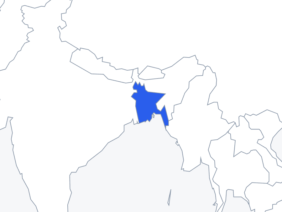 Map of Bangladesh