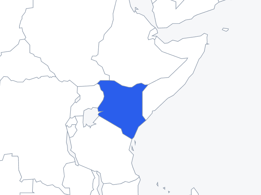 Map of Kenya