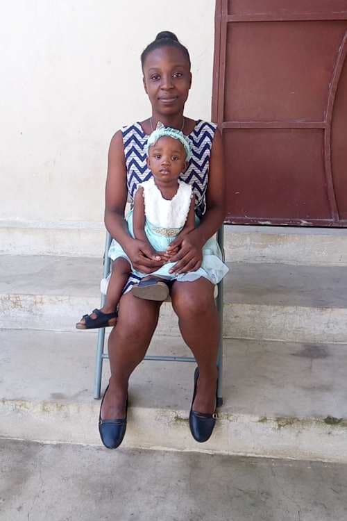 An unsponsored girl named Anne Kira from Haiti who is vulnerable to exploitation and has waited 599 days for a sponsor.