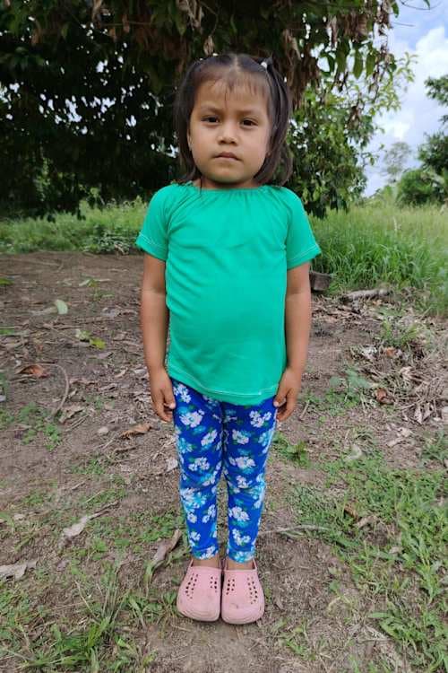 An unsponsored girl named Sayuri from Ecuador who has waited 567 days for a sponsor.