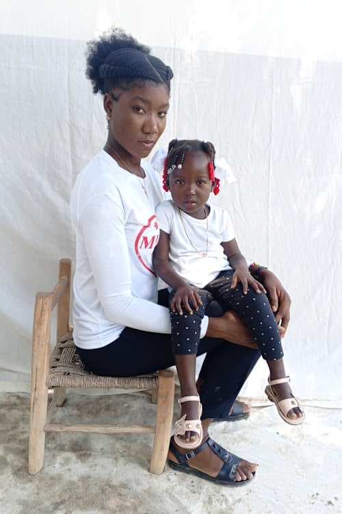 An unsponsored girl named Leica from Haiti who is vulnerable to exploitation and has waited 519 days for a sponsor.