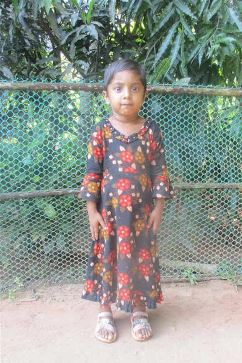 An unsponsored girl named Marjina from Bangladesh who is vulnerable to exploitation and has waited days for a sponsor.