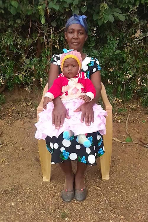 An unsponsored girl named Catherine from Kenya who lives in an AIDS-affected area and has waited 574 days for a sponsor.