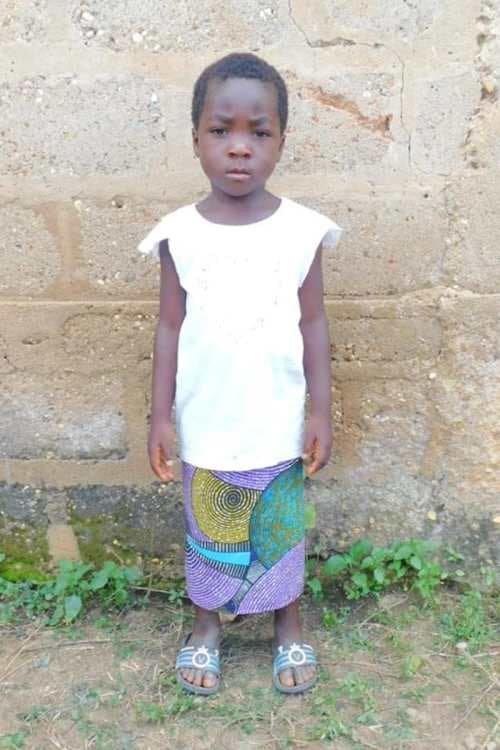 An unsponsored girl named Ewoenam from Togo who lives in an AIDS-affected area, is vulnerable to exploitation and has waited 545 days for a sponsor.
