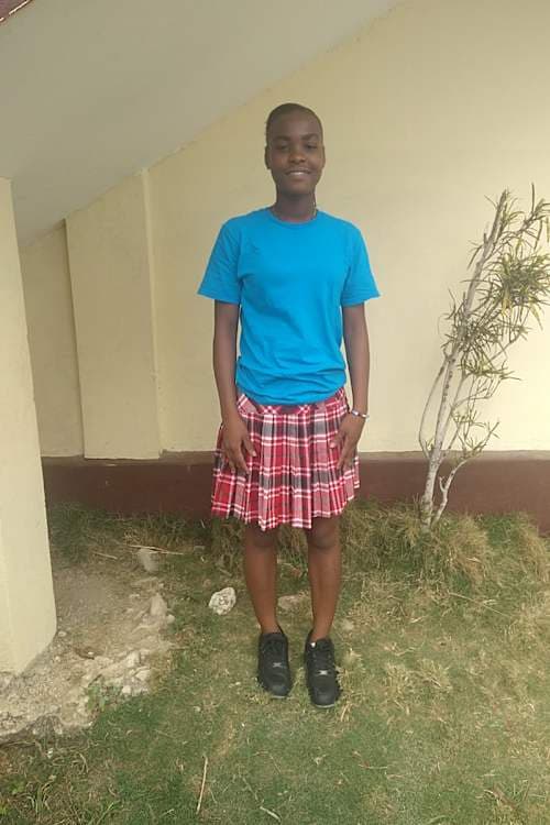 An unsponsored girl named Mislande from Haiti who is vulnerable to exploitation and has waited 415 days for a sponsor.