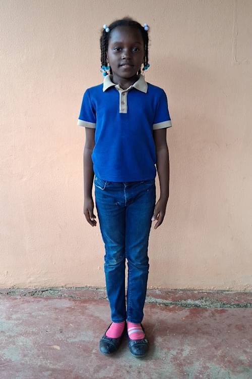 An unsponsored girl named Jimena from Dominican Republic who has waited 612 days for a sponsor.