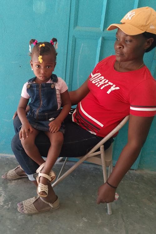An unsponsored girl named Laurie from Haiti who is vulnerable to exploitation and has waited 1019 days for a sponsor.