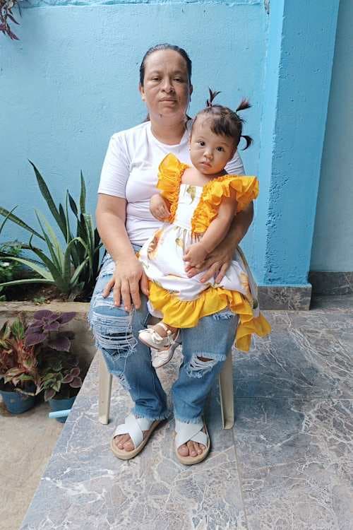 An unsponsored girl named Darlys from Colombia who has waited 462 days for a sponsor.