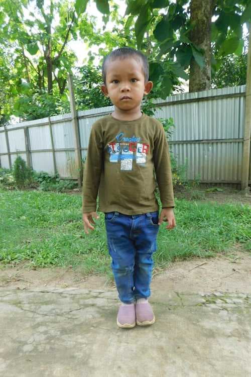 An unsponsored boy named Rihan from Bangladesh who is vulnerable to exploitation and has waited 558 days for a sponsor.