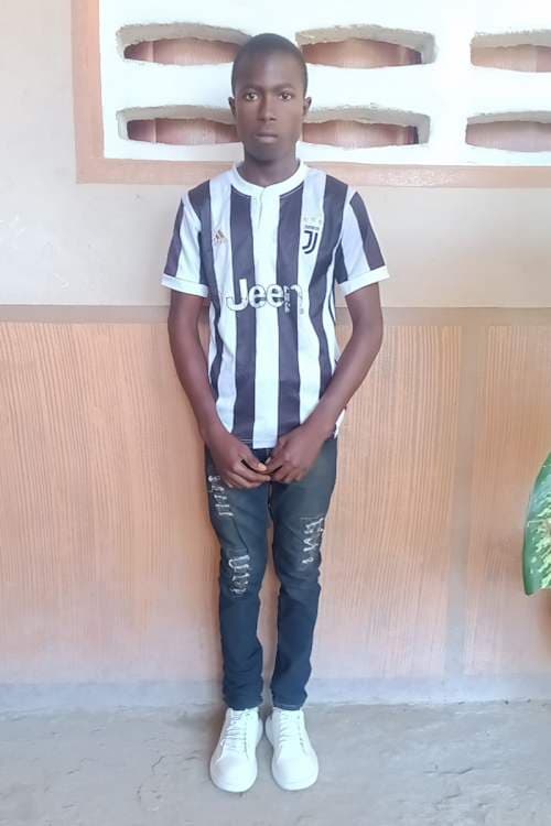 An unsponsored boy named Bistinio from Haiti who is vulnerable to exploitation and has waited 544 days for a sponsor.