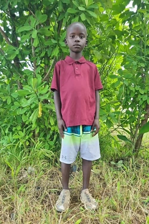 An unsponsored boy named Gideon from Uganda who lives in an AIDS-affected area, is vulnerable to exploitation and has waited 599 days for a sponsor.