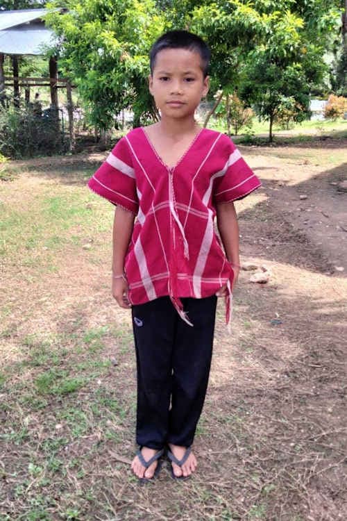An unsponsored boy named Sorchalawi from Thailand who has waited 375 days for a sponsor.