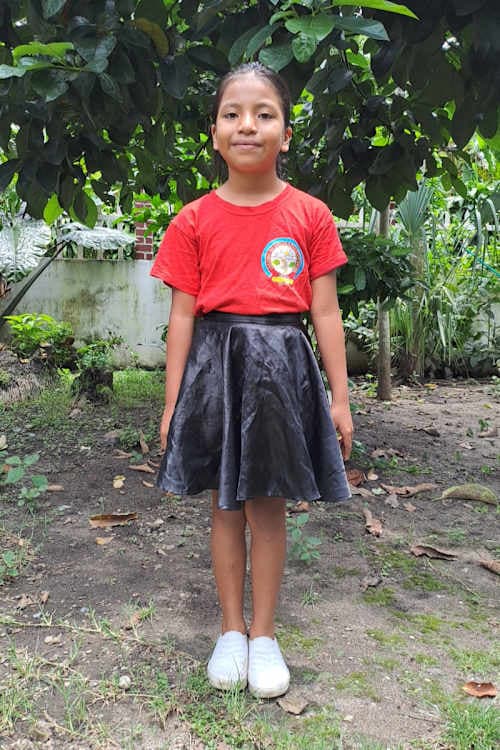 An unsponsored girl named Dallana from Guatemala who has waited 473 days for a sponsor.
