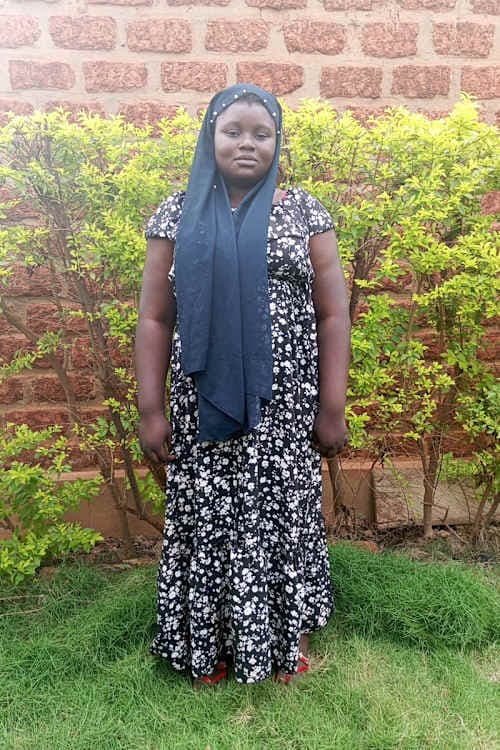 An unsponsored girl named Boussira from Burkina Faso who lives in an AIDS-affected area, is vulnerable to exploitation and has waited 514 days for a sponsor.