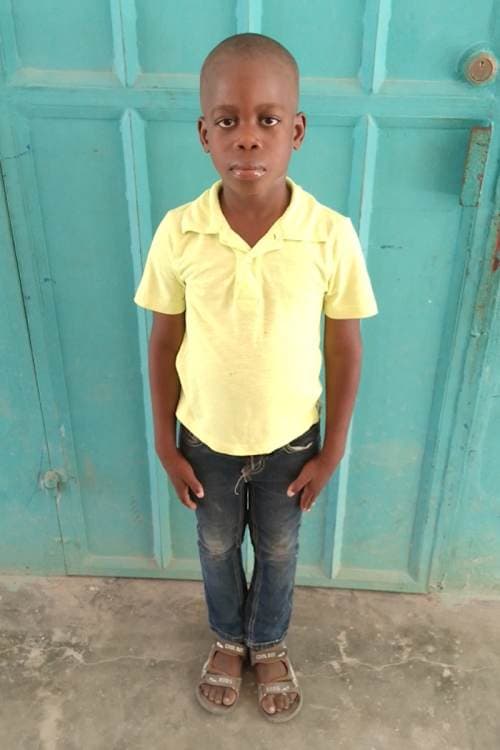 An unsponsored boy named Zaza from Haiti who is vulnerable to exploitation and has waited 862 days for a sponsor.