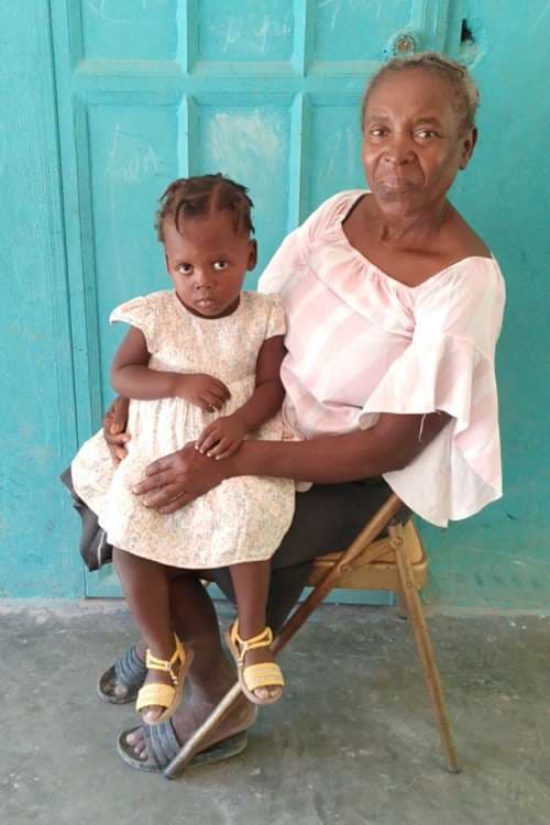 An unsponsored girl named Mikelina from Haiti who is vulnerable to exploitation and has waited 836 days for a sponsor.