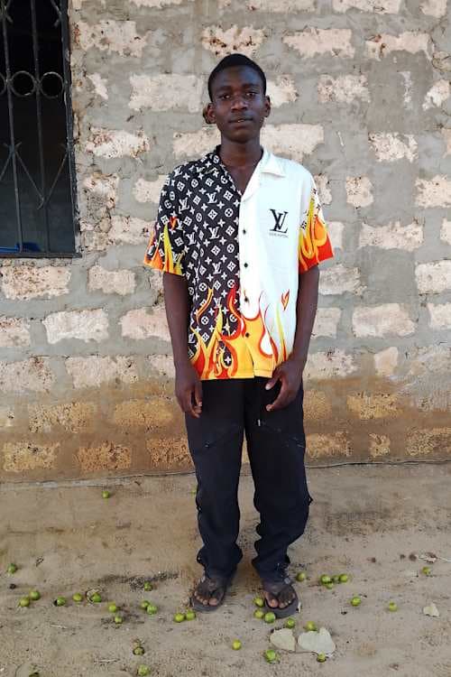 An unsponsored boy named Ndunda from Kenya who lives in an AIDS-affected area and has waited 234 days for a sponsor.
