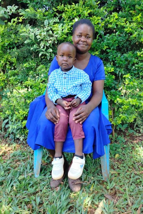 An unsponsored boy named Fabian from Kenya who lives in an AIDS-affected area and has waited 629 days for a sponsor.