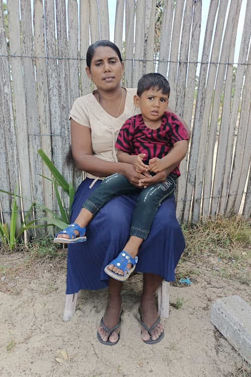 An unsponsored boy named Arith from Sri Lanka who has waited 636 days for a sponsor.