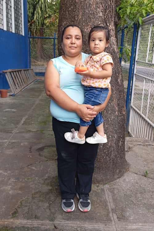 An unsponsored girl named Yarethzy from El Salvador who has waited 594 days for a sponsor.