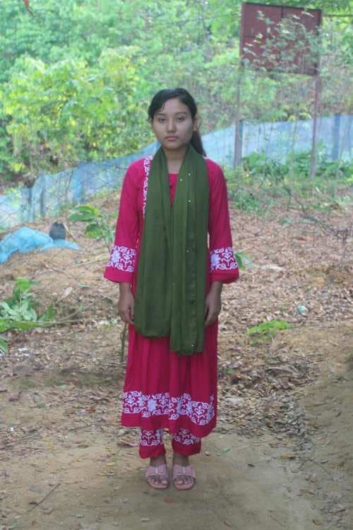An unsponsored girl named Nila from Bangladesh who is vulnerable to exploitation and has waited 315 days for a sponsor.