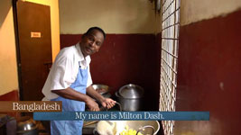 Bangladesh: Cooking with Milton