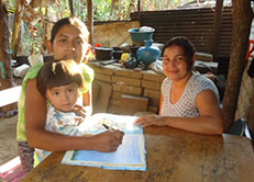 Poor Mother and Child in Indonesia 