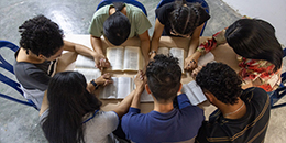 Small Group Praying