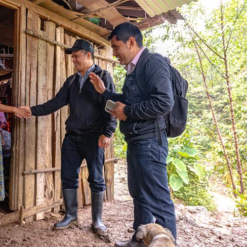 women and children sit and talk