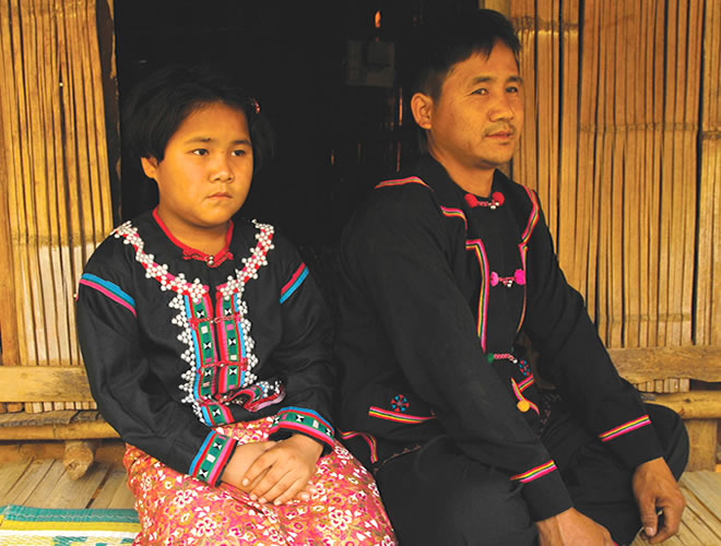 Piyaporn and her father, Japeuh