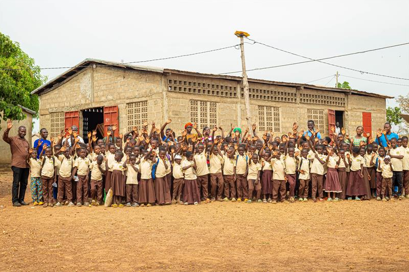 Group photo in Togo