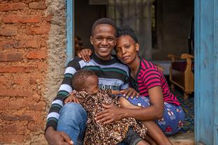 Emanuel and his family