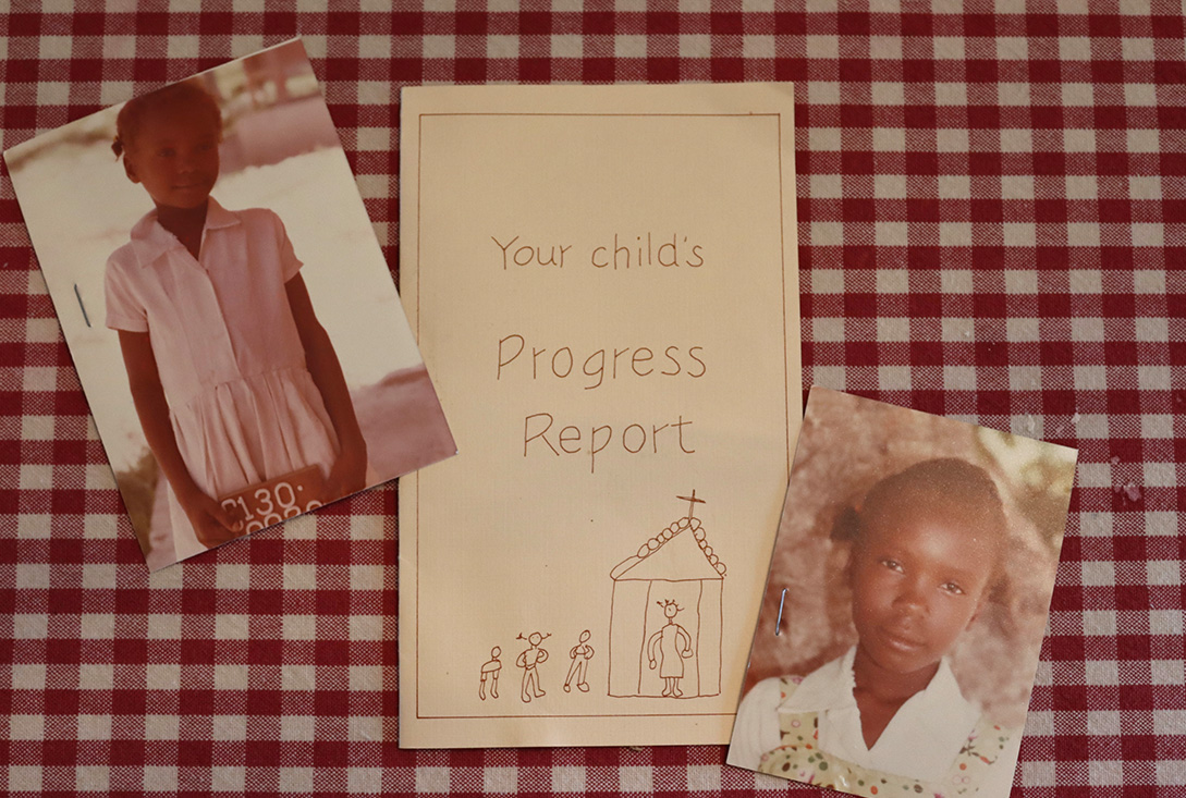 a Progress Report from one of their sponsored children