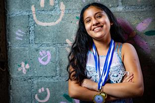 Gimena and her awards