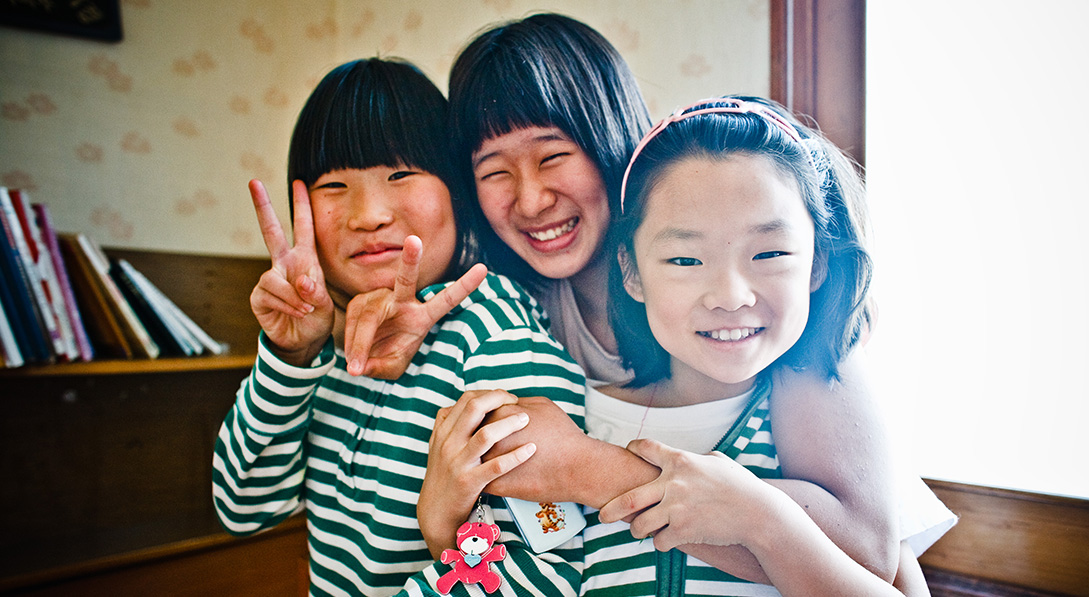 3 girls in a orphanage