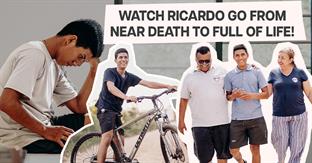 watch Ricardo go from near death to full life