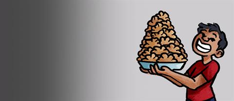 graphic of ehtan with dumplings