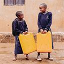 Provide a water well to give fresh water to families in need