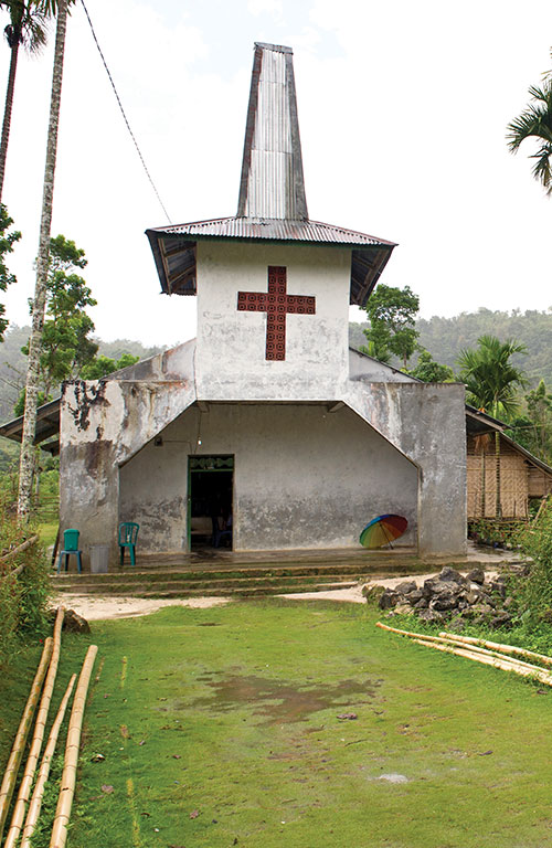 A Sumbanese village church