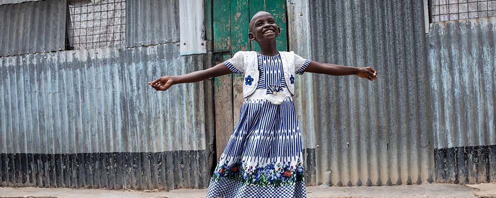 Happy Child in Kenya
