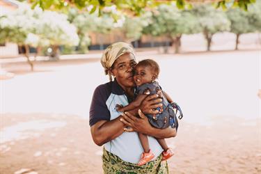 Mother and child in Togo