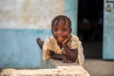 Elizabeth, a 3-year-old in Kenya