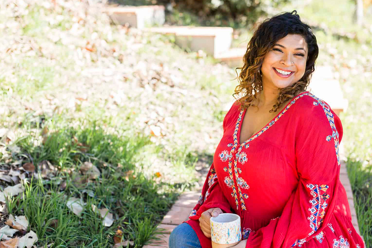 Aarti Sequiera is a celebrity chef, cookbook author, TV personality and Compassion supporter