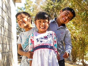 Your sponsorship of children, make smiles burst with smiles - like the children shown in this image.