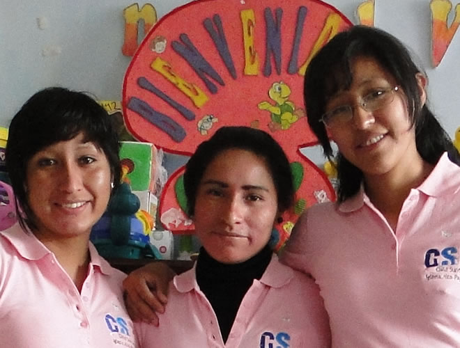 Alicia Alejandro and other Compassion Survival staff members