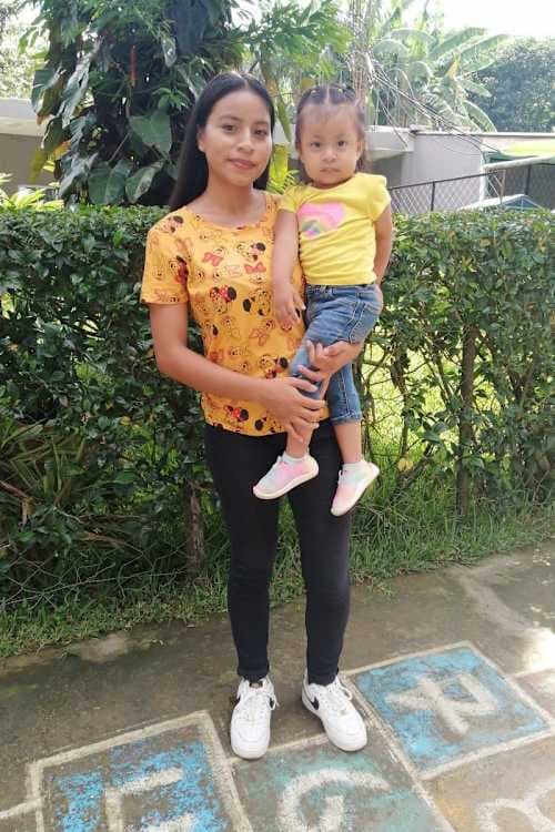 An unsponsored girl named Camila from El Salvador who has waited 457 days for a sponsor.