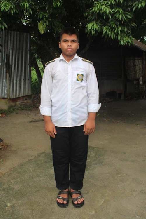 An unsponsored boy named Bishojit from Bangladesh who is vulnerable to exploitation and has waited 527 days for a sponsor.