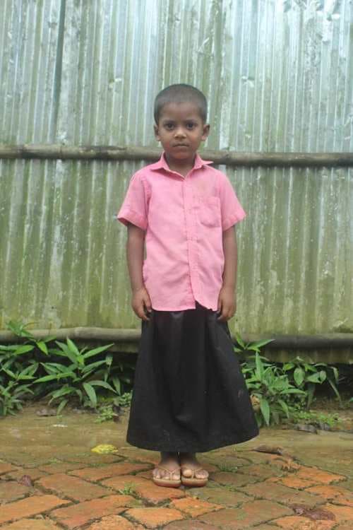 An unsponsored girl named Ruma from Bangladesh who is vulnerable to exploitation and has waited 450 days for a sponsor.